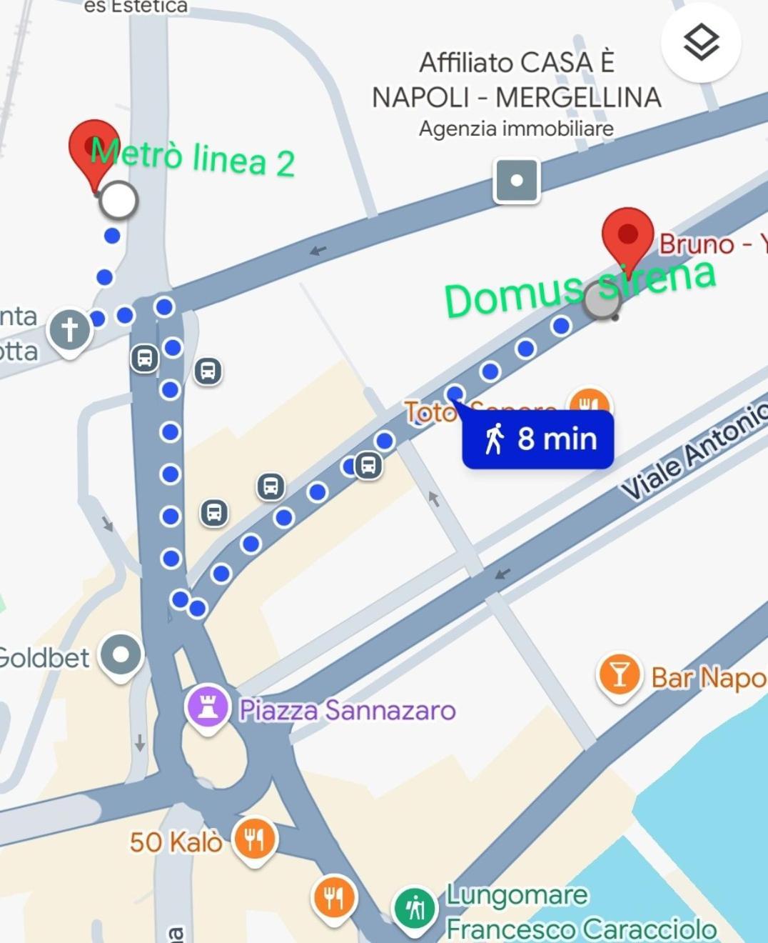 Domus Sirena Hotel Nápoly Kültér fotó